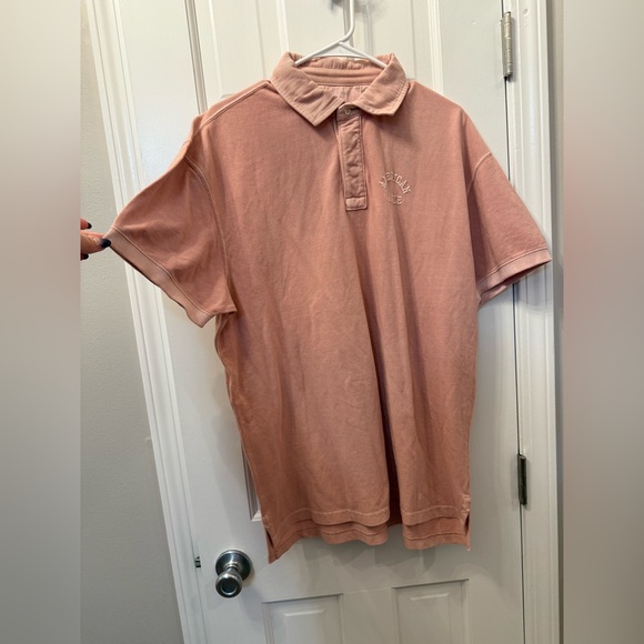 American Eagle Outfitters Super Soft Polo Short Sleeve Shirt Large - Picture 4 of 5